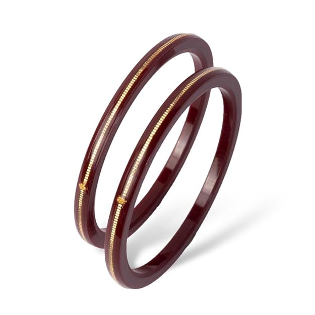 Orna Jewellers 22kt (916) Gold Handmade Pola Bangles (With 916 Certificate)